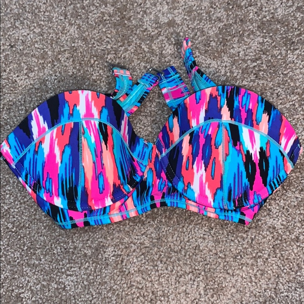 Push up bandeau bikini top